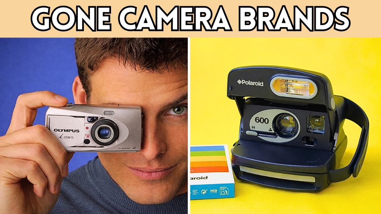 Camera Brands from the 90s That No Longer Exist