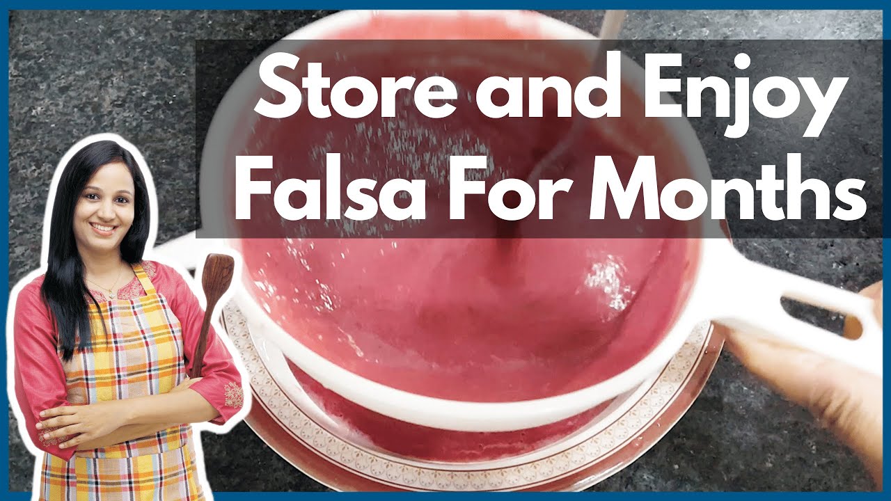 How To Store Falsa Pulp For Longer Duration | Falsa Store Karne Ka Tareeka