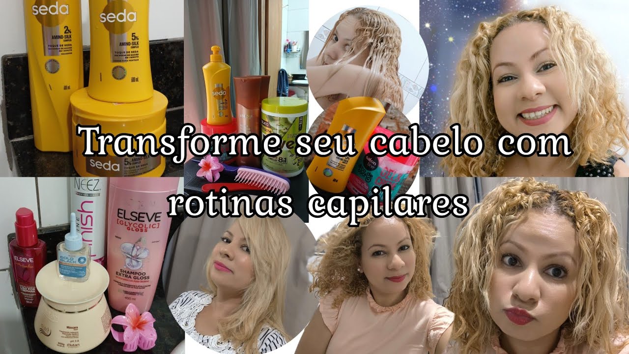 COMO EU TRANSFORMO MEU CABELO RESSECADO E FRAGILIZADO EM UM CABELO BONITO E ASPECTO SAUDÁVEL rotinas