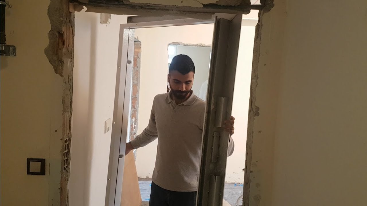 Çelik kapı montajı böyle yapılır - Steel door installation