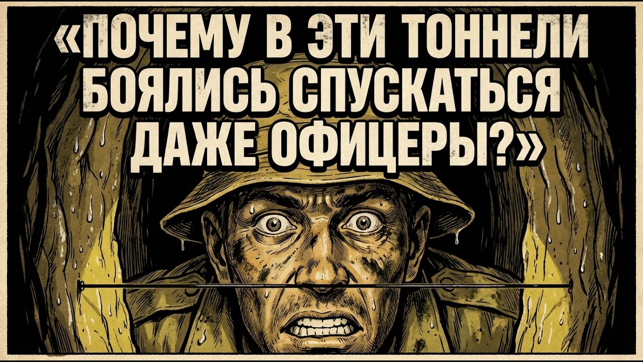 ПОДЗЕМНЫЕ: ПОЧЕМУ В ЭТИ ТОННЕЛИ БОЯЛИСЬ СПУСКАТЬСЯ ДАЖЕ ОФИЦЕРЫ?