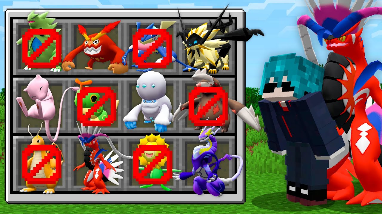 CAPTURE 12, MAS BANA 6 POKÉMONS NO MINECRAFT PIXELMON