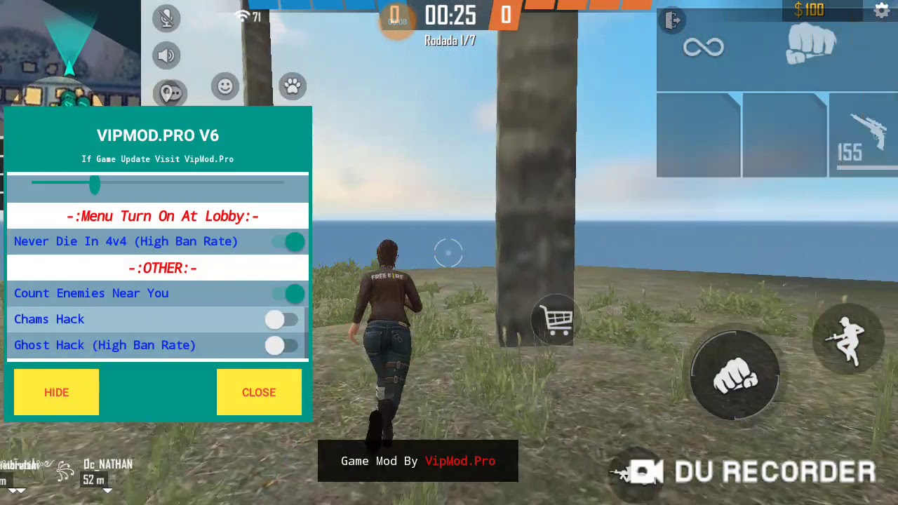 Hack VIP MOD PRO , vida infinita ? 100% anti-ban 👇👇👇