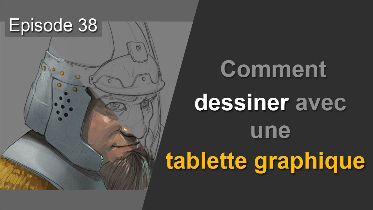 Comment dessiner avec une tablette graphique
