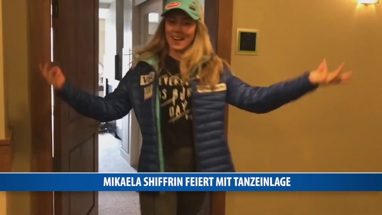 Mikaela Shiffrin feiert mit Tanzeinlage