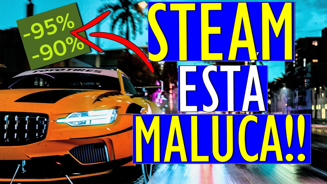 CORRE!! OS MELHORES JOGOS BARATOS por MENOS de R$ 15 na PROMO&Ccedil;&Atilde;O da STEAM WINTER SALE 2025