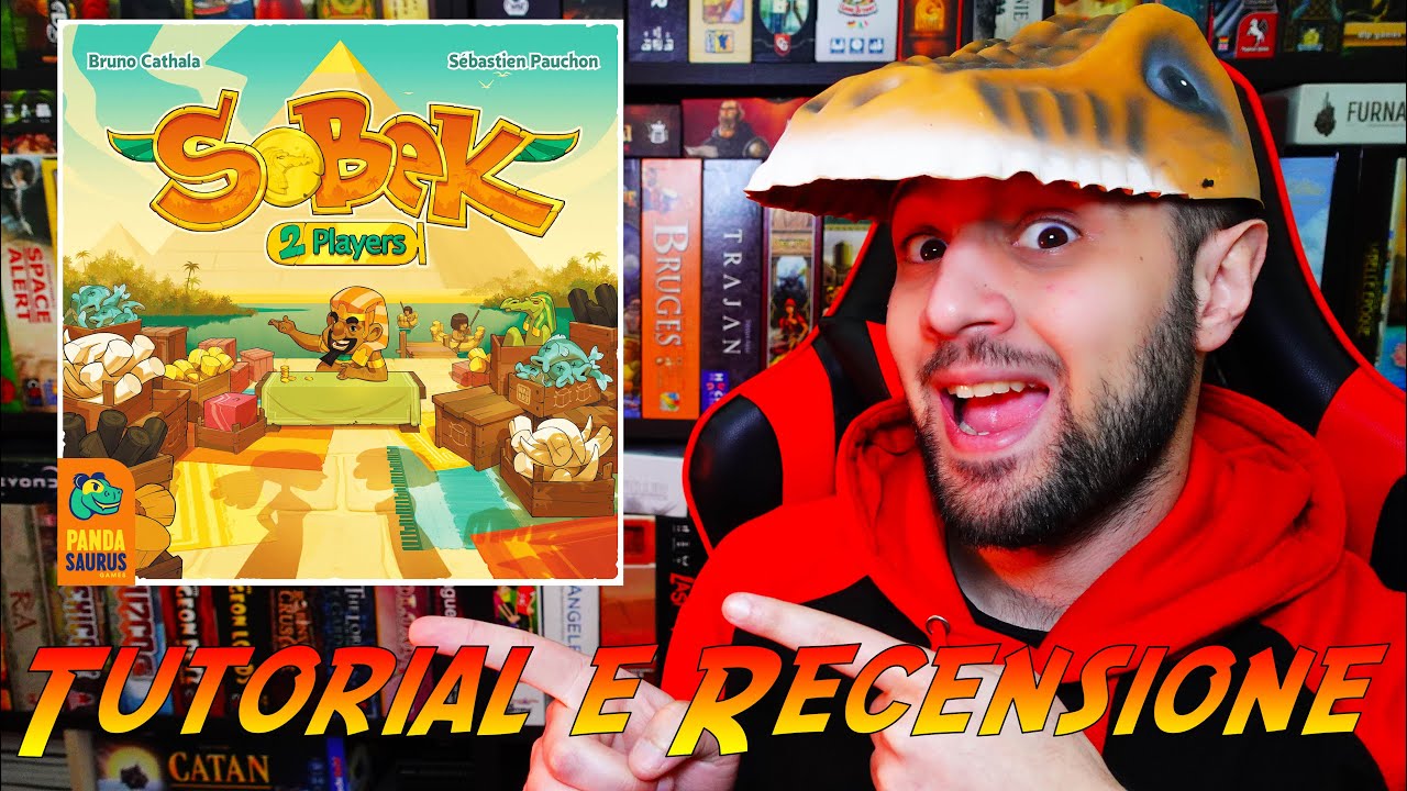 Tutorial e Recensione Sobek: 2 Giocatori - Un Set Collection Veloce e Semplice!