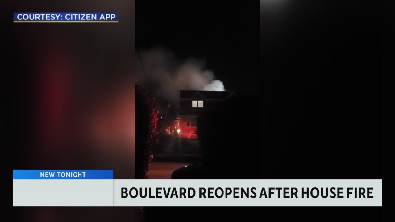 Roosevelt Boulevard reopens after house fire