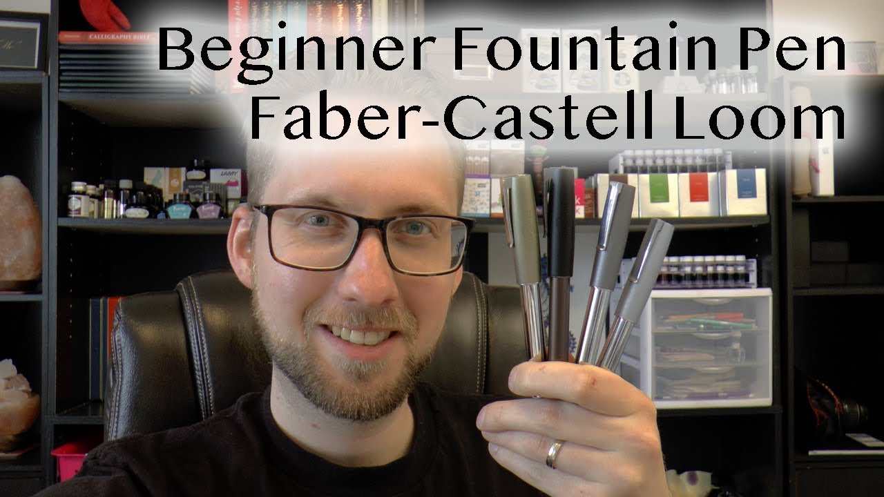 Faber-Castell Loom Metallic, A Great Beginners Fountain Pen and Review