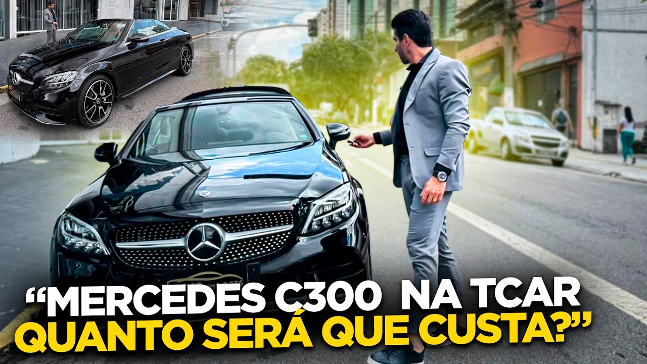EXCLUSIVIDADE NA TCAR - ESSA MERCEDES TEM MUITO LUXO E ELEG&Acirc;NCIA...