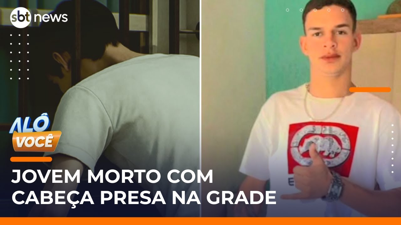 Jovem é encontrado morto com a cabeça presa na grade da casa da ex | #AloVoce