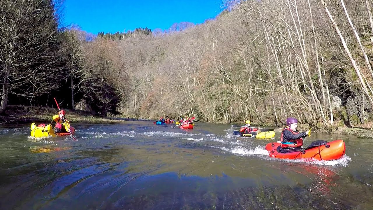 Belgium 2022-02-26: Packrafting Ourthe Occidentale 2/2