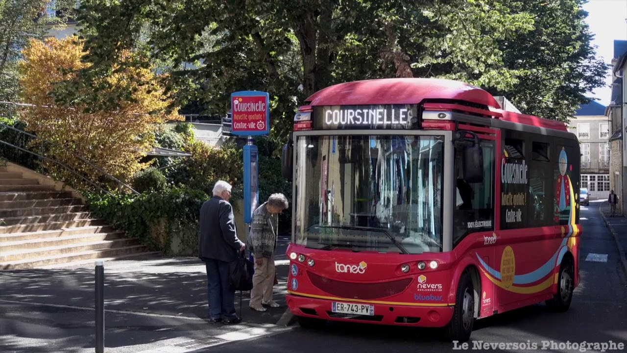 Tanéo Coursinelle : mobilité pratique et gratuite pour visiter Nevers centre