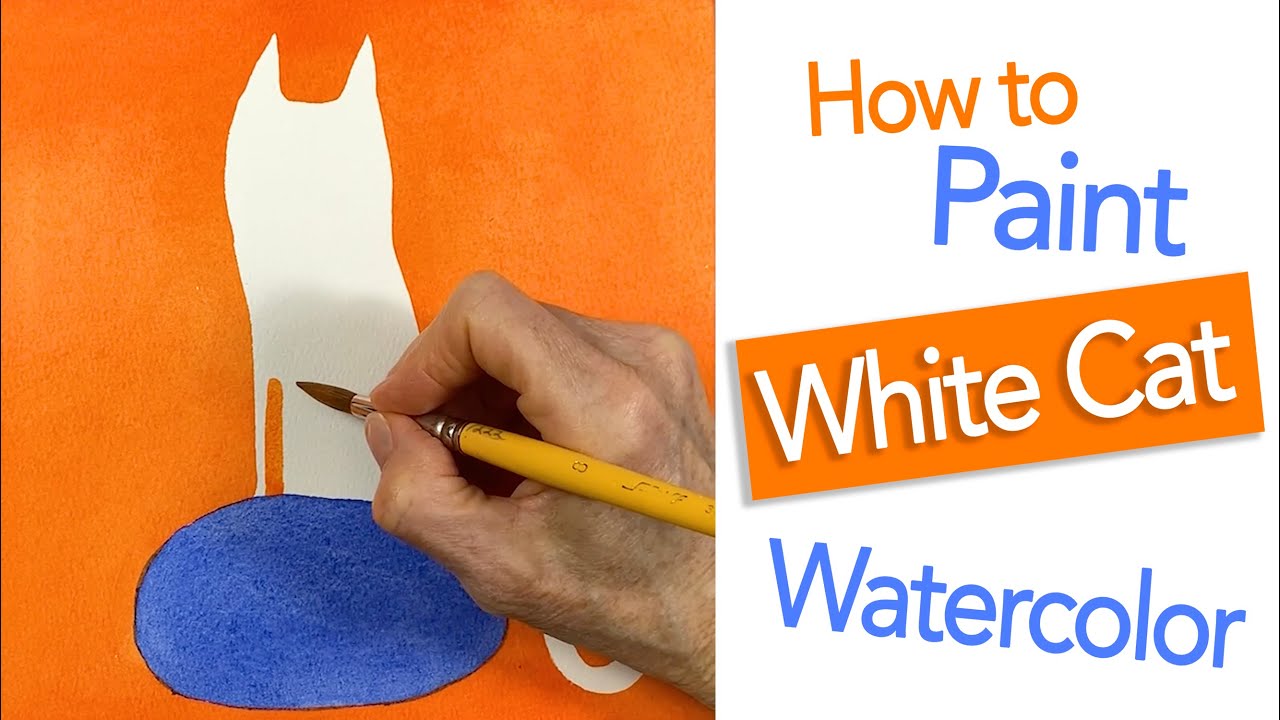 How to Paint a Watercolor Cat