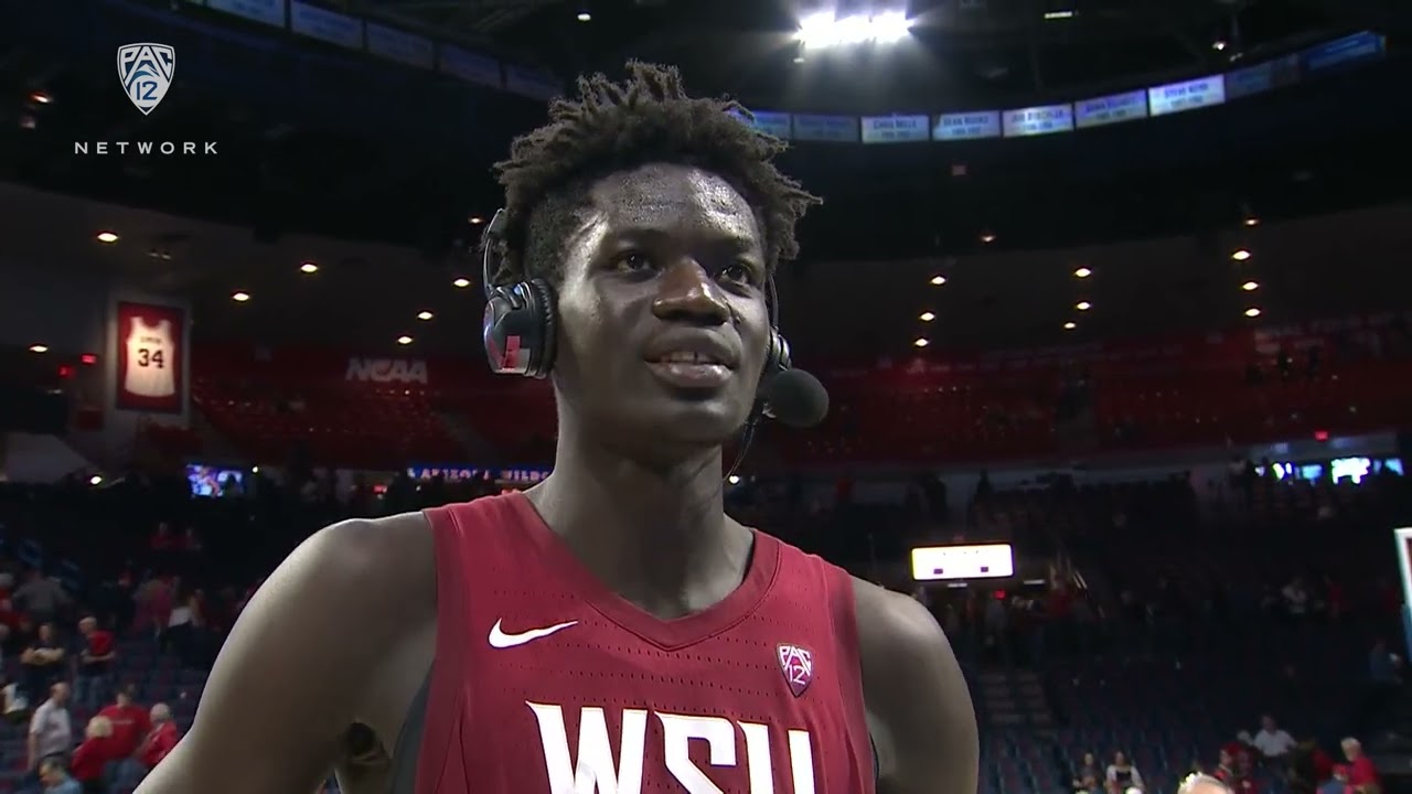 WSU MBB: Mouhamed Gueye Arizona Pac-12 Postgame 1/7/23