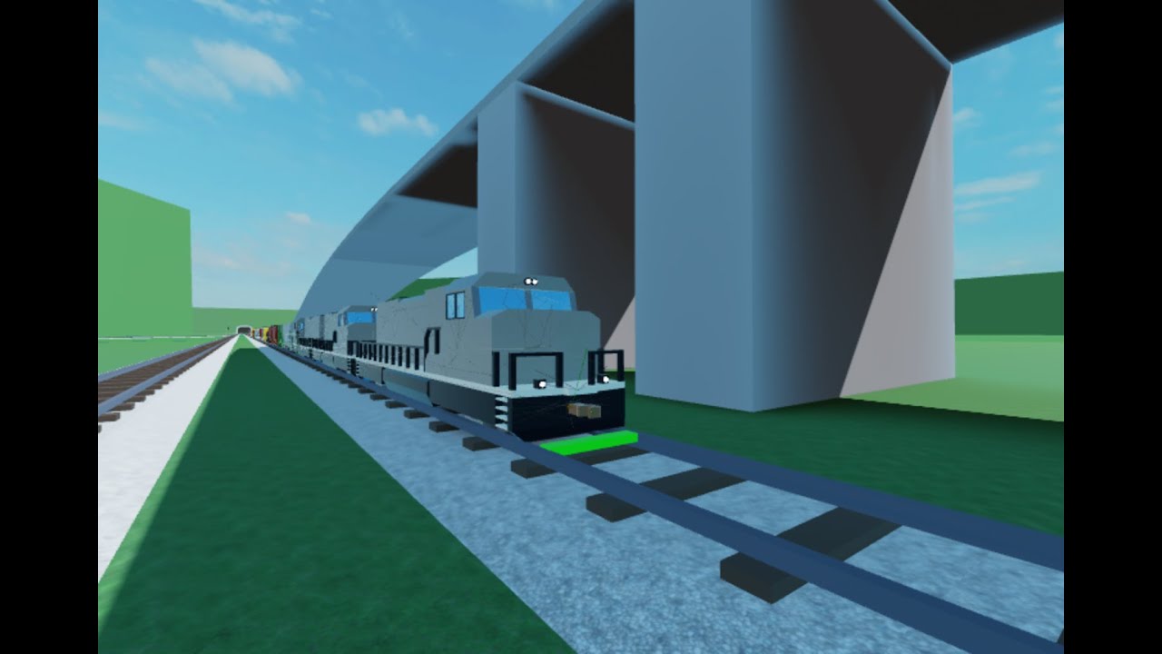Roblox train crashes and derailments: sunny route