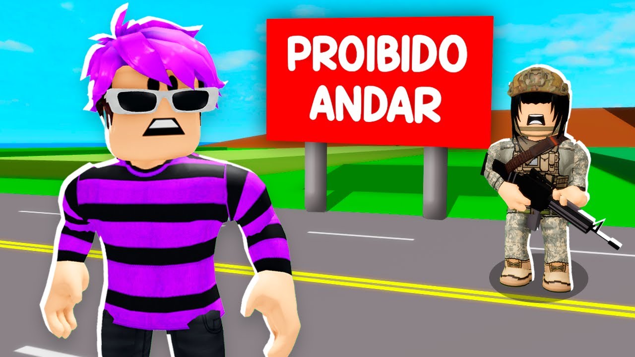 É PROIBIDO ANDAR na CIDADE DO BROOKHAVEN