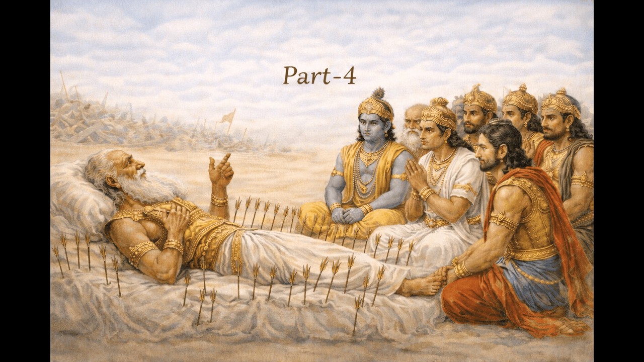 [ŚB 1.9.20-22] Śrī Bhīṣma's teachings to Śrī Yuddhiṣthira Part-4