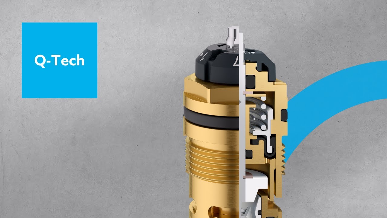 Oventrop Q-Tech dynamische radiatorkranen (Nederlands)
