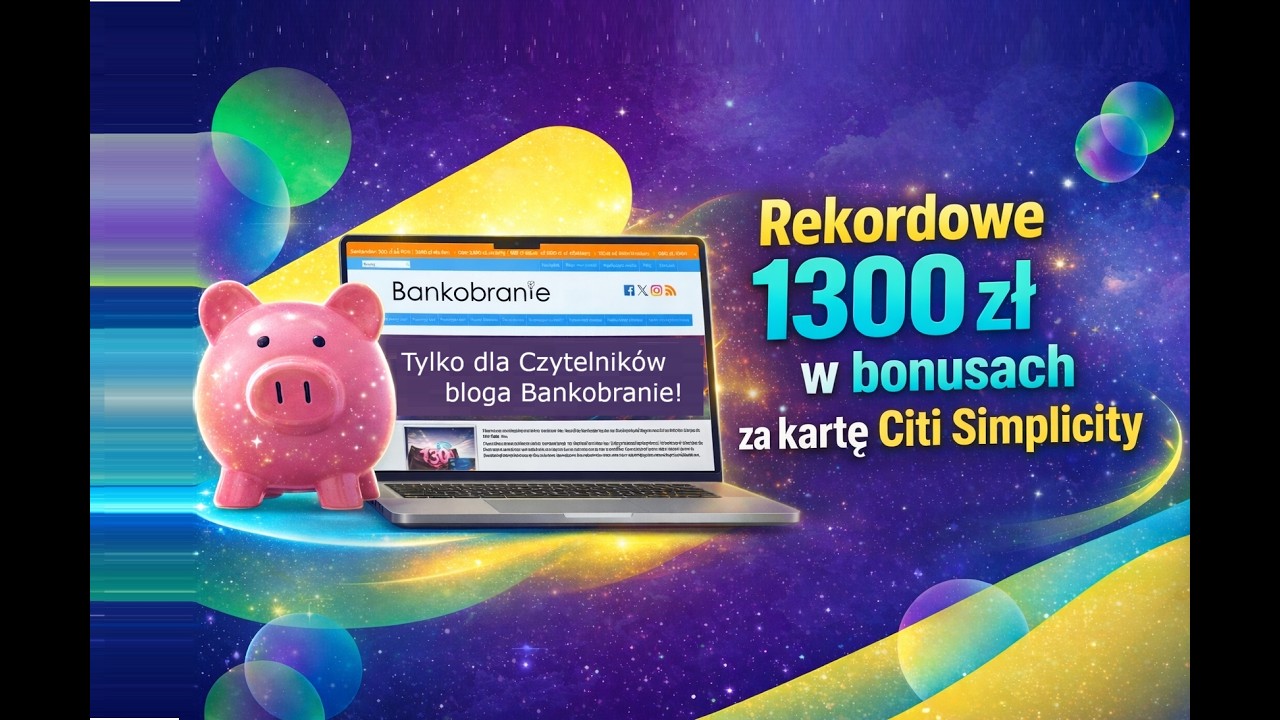 Rekordowa promocja karty kredytowej Citi: 1300 zł