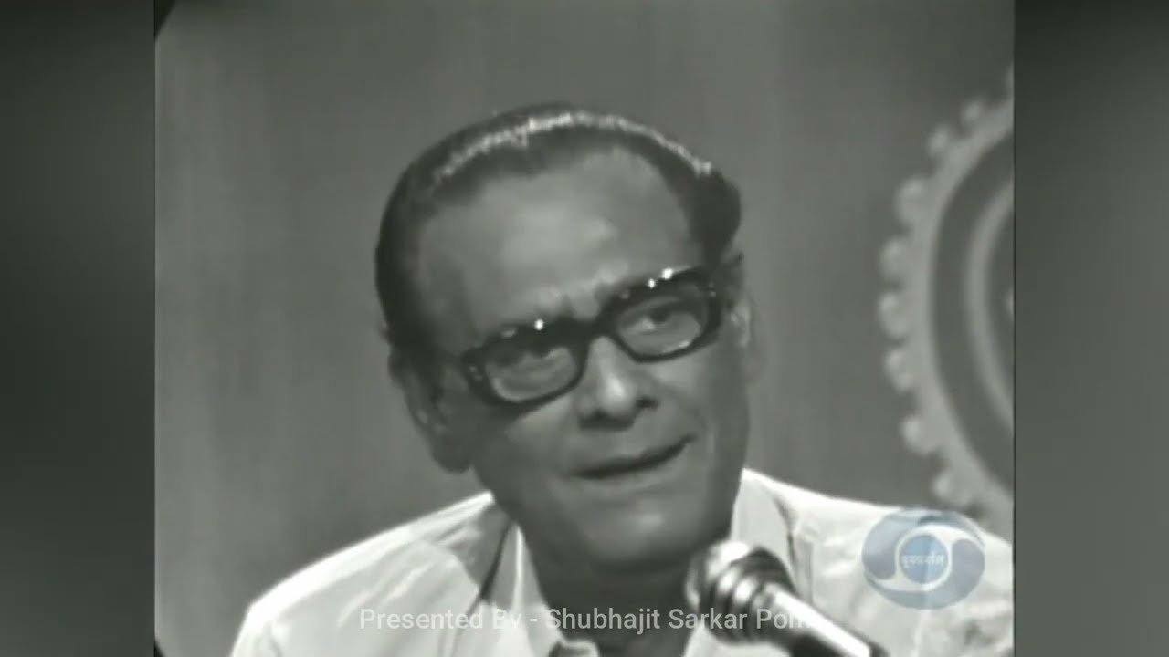 হে নিরপমুা He Nirupama হেমন্ত মুখোপাধ্যায় লাইভ Hemanta Mukherjee  Rabindrasangeet