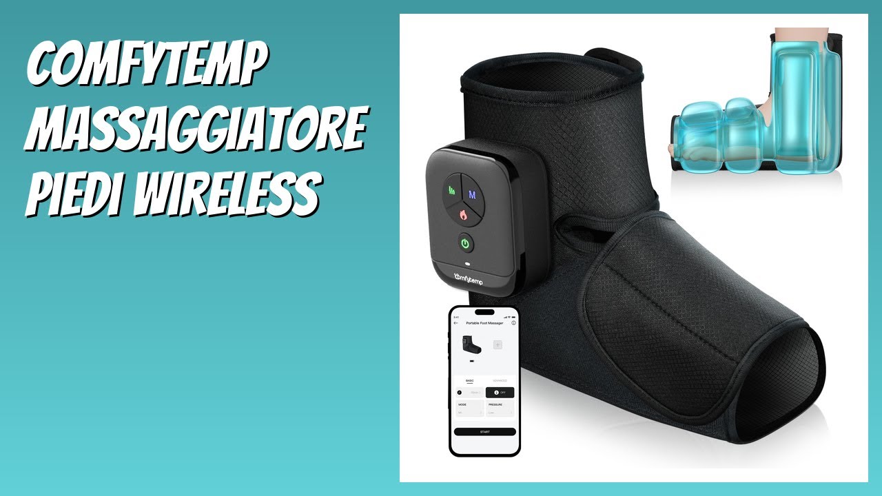 RECENSIONE (2026) : Comfytemp Massaggiatore Piedi Wireless. DETTAGLI