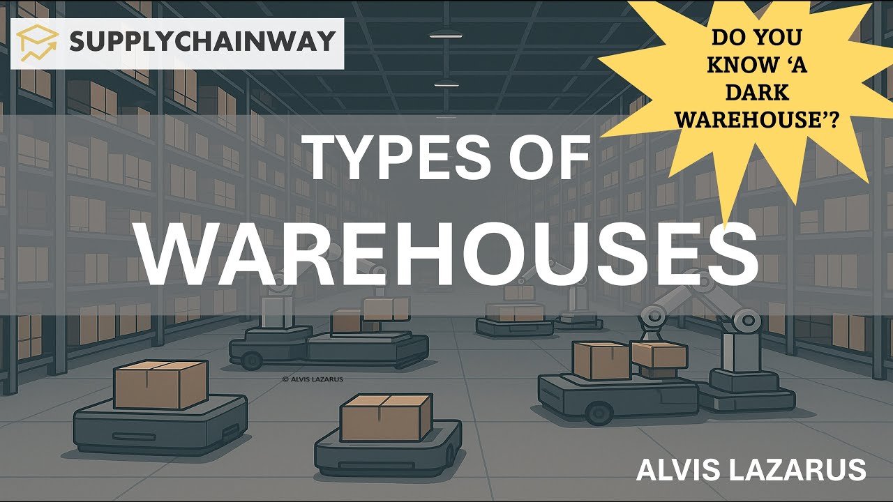Dark & Smart Warehouses: The Hidden Side of Warehousing | Types of Warehouses Explained 🚚📦