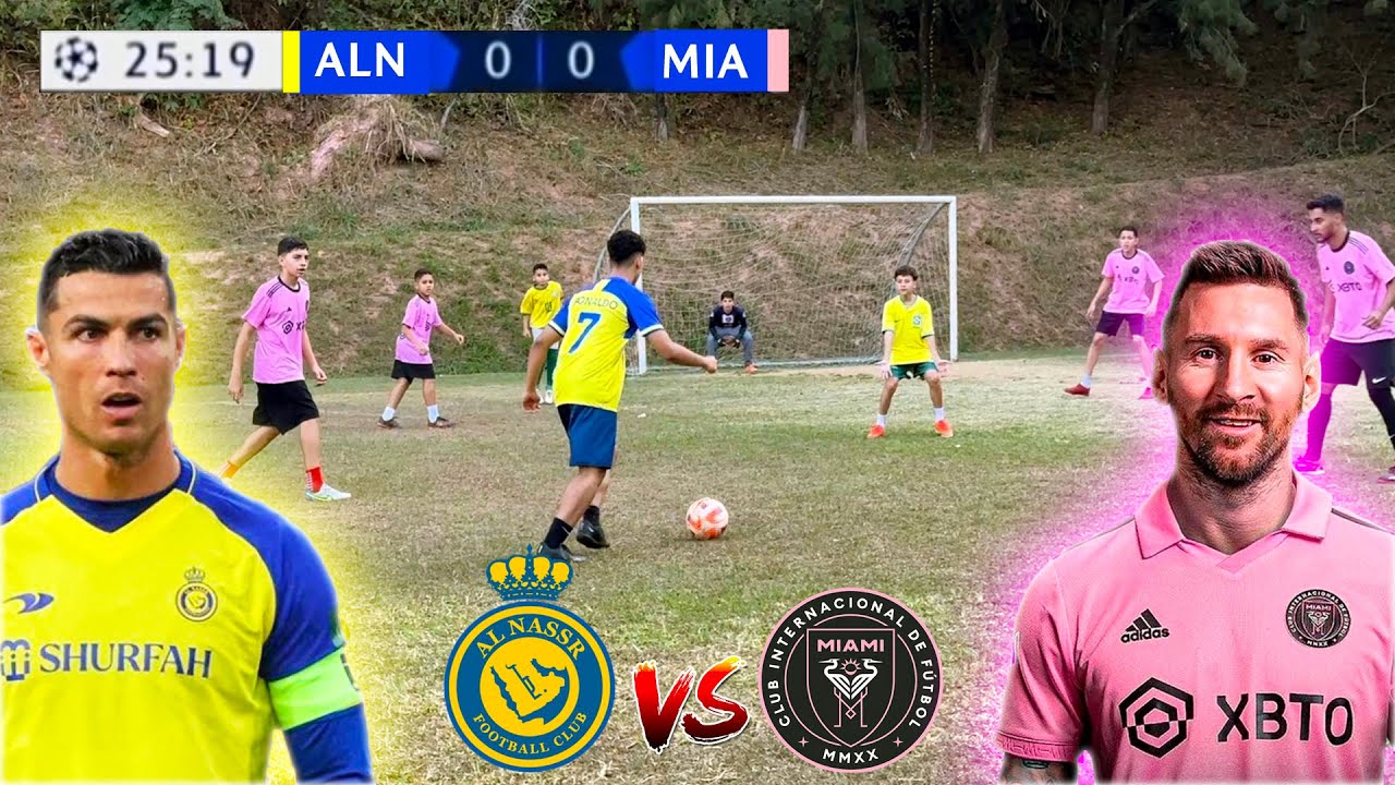 AL NASSR x INTER MIAMI A NOVA RIVALIDADE DE CR7 x MESSI! ‹ Rikinho ›