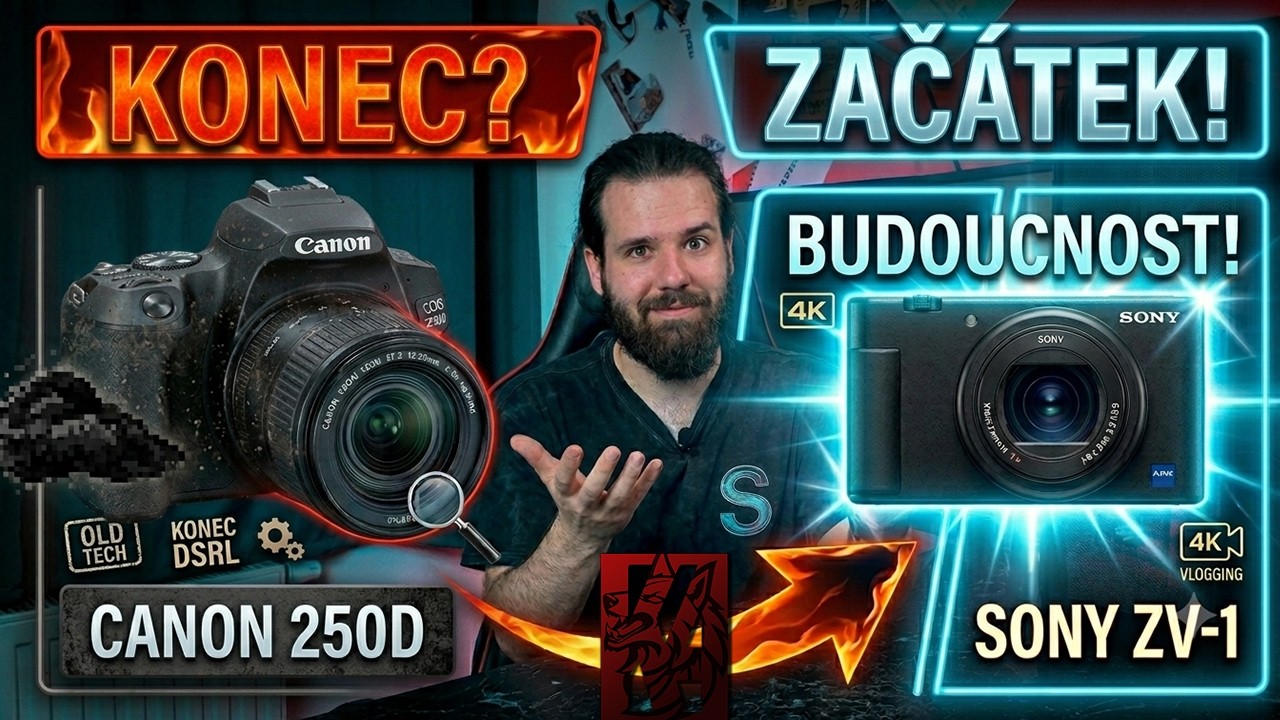 Sony ZV-1 | kubys4 | Je na čase se rozloučit s Canon 250D...