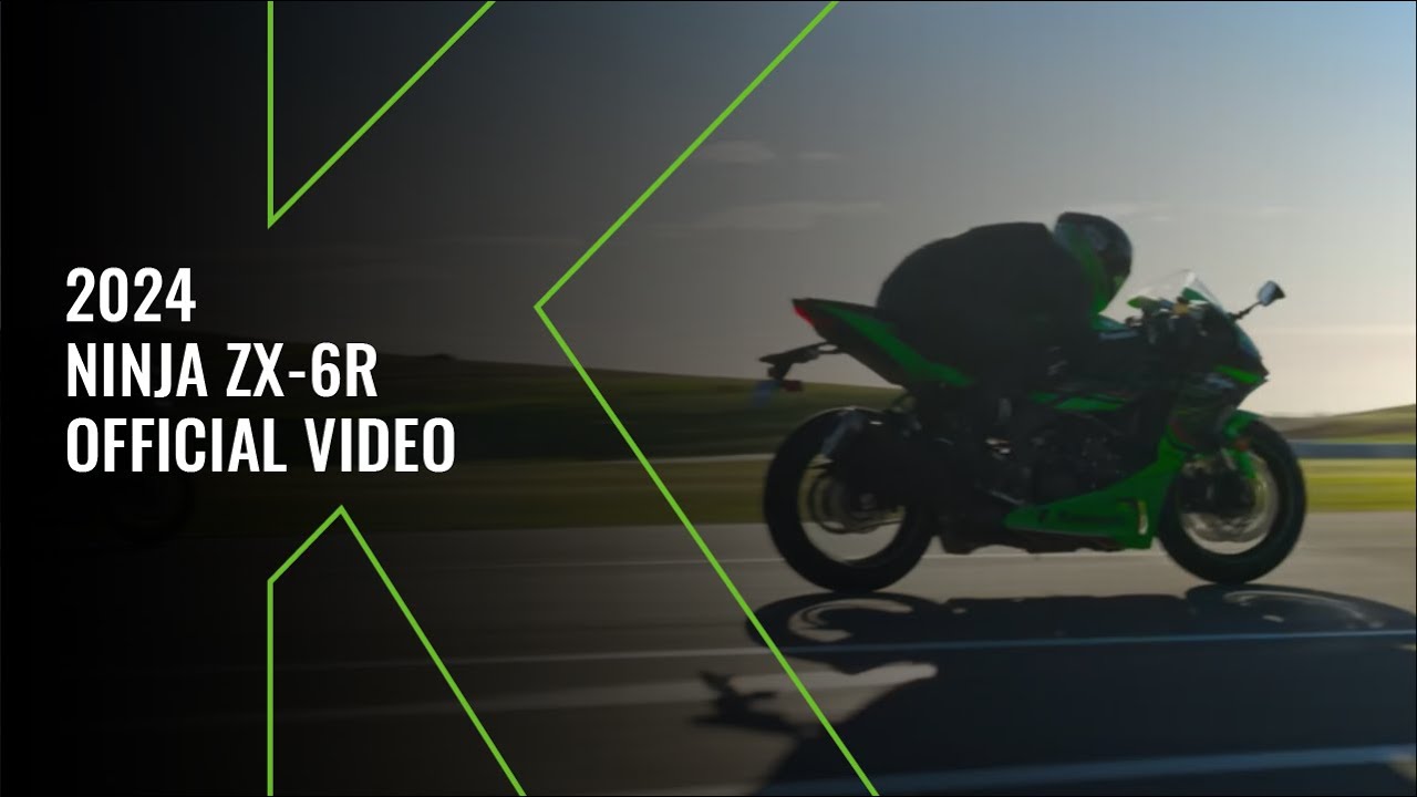 New 2024 Kawasaki Ninja ZX-6R | Official Video