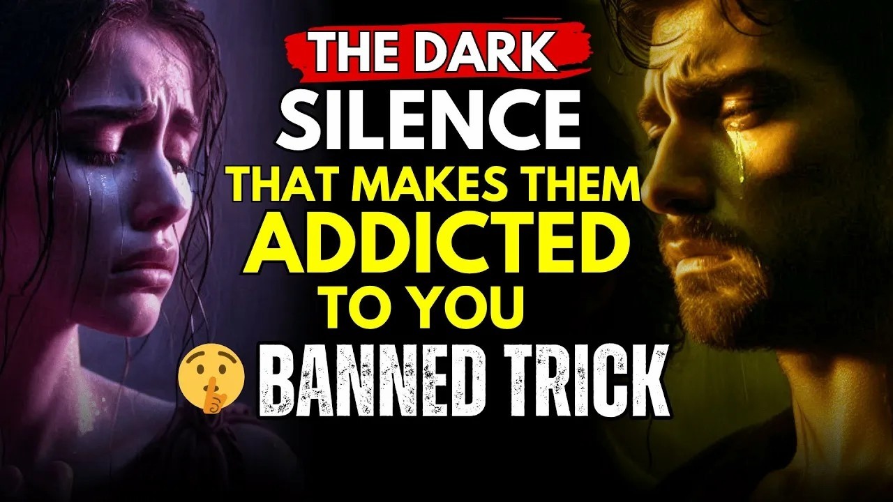 The Dark Silence That Makes Them Addicted to You (Banned Trick!) ~Dark Stoicism