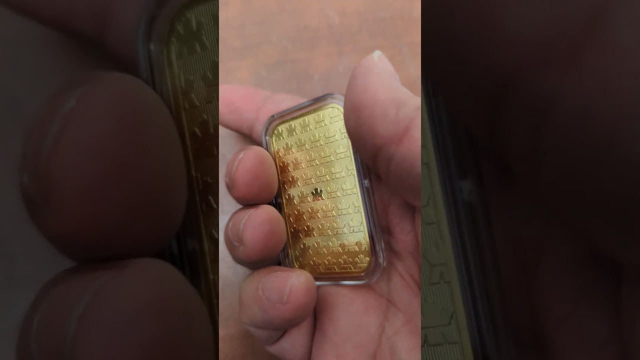 1 ounce gold RCM gold bar!