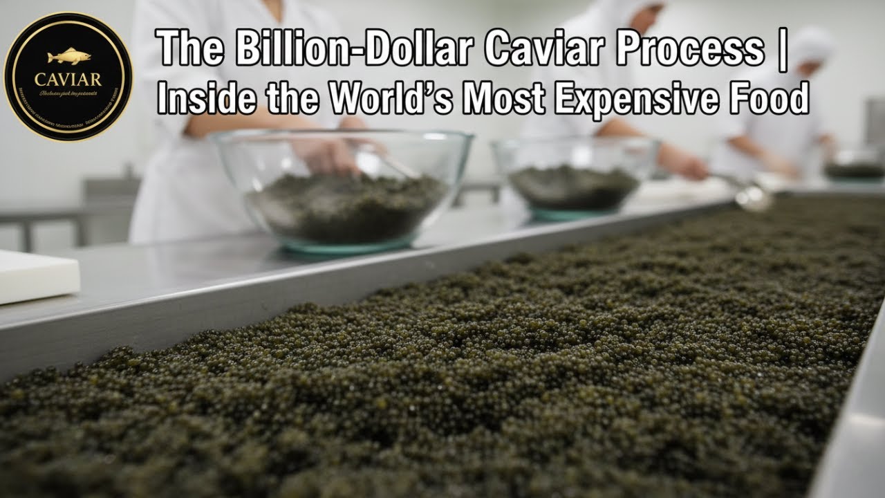 The Billion-Dollar Caviar Process | Inside the World’s Most Expensive Food