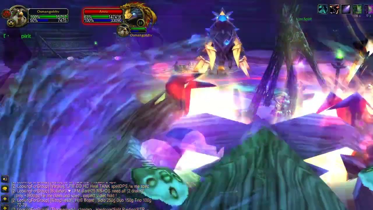 How to solo ANZU heroic in WOTLK classic as Moonkin for the Mount.