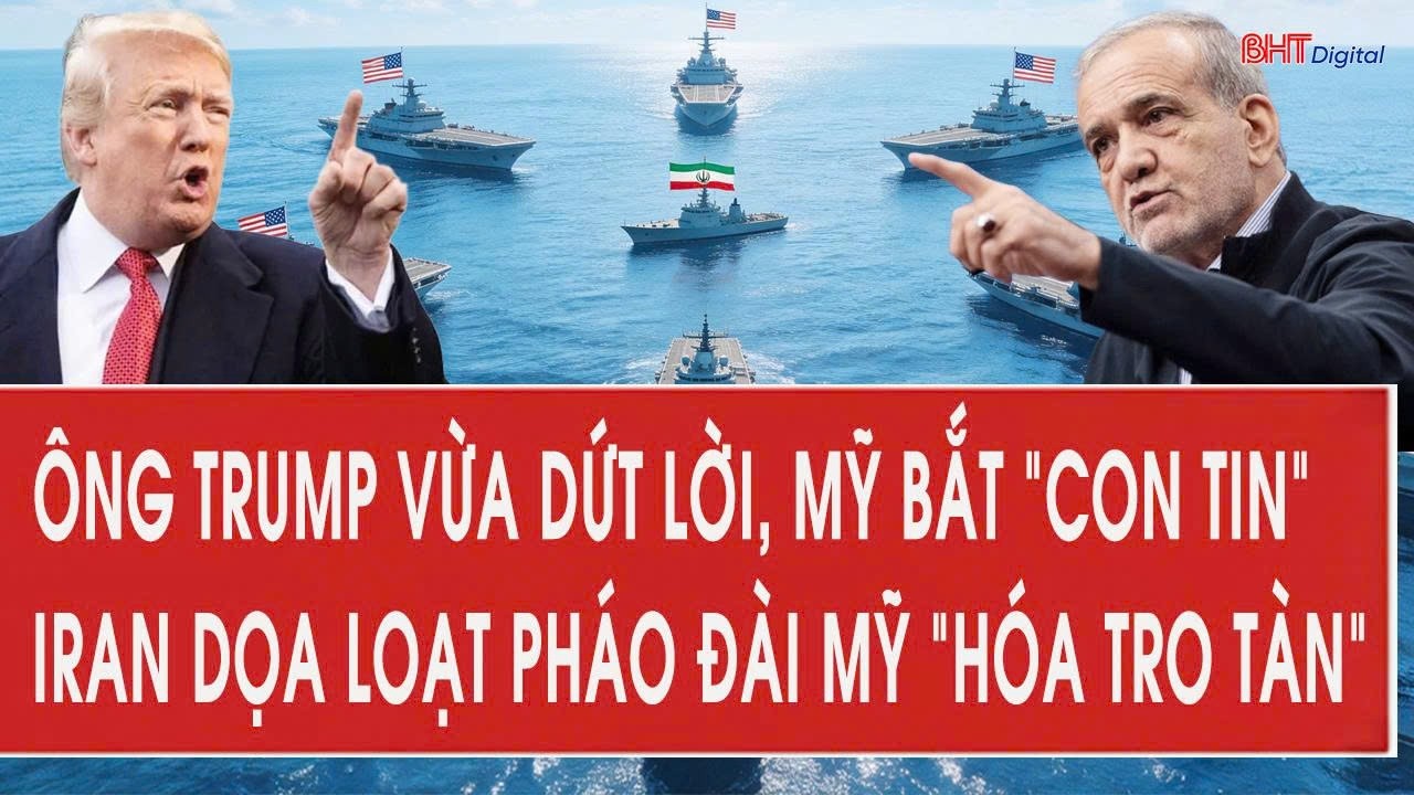 Ông Trump vừa dứt lời, Mỹ bắt 