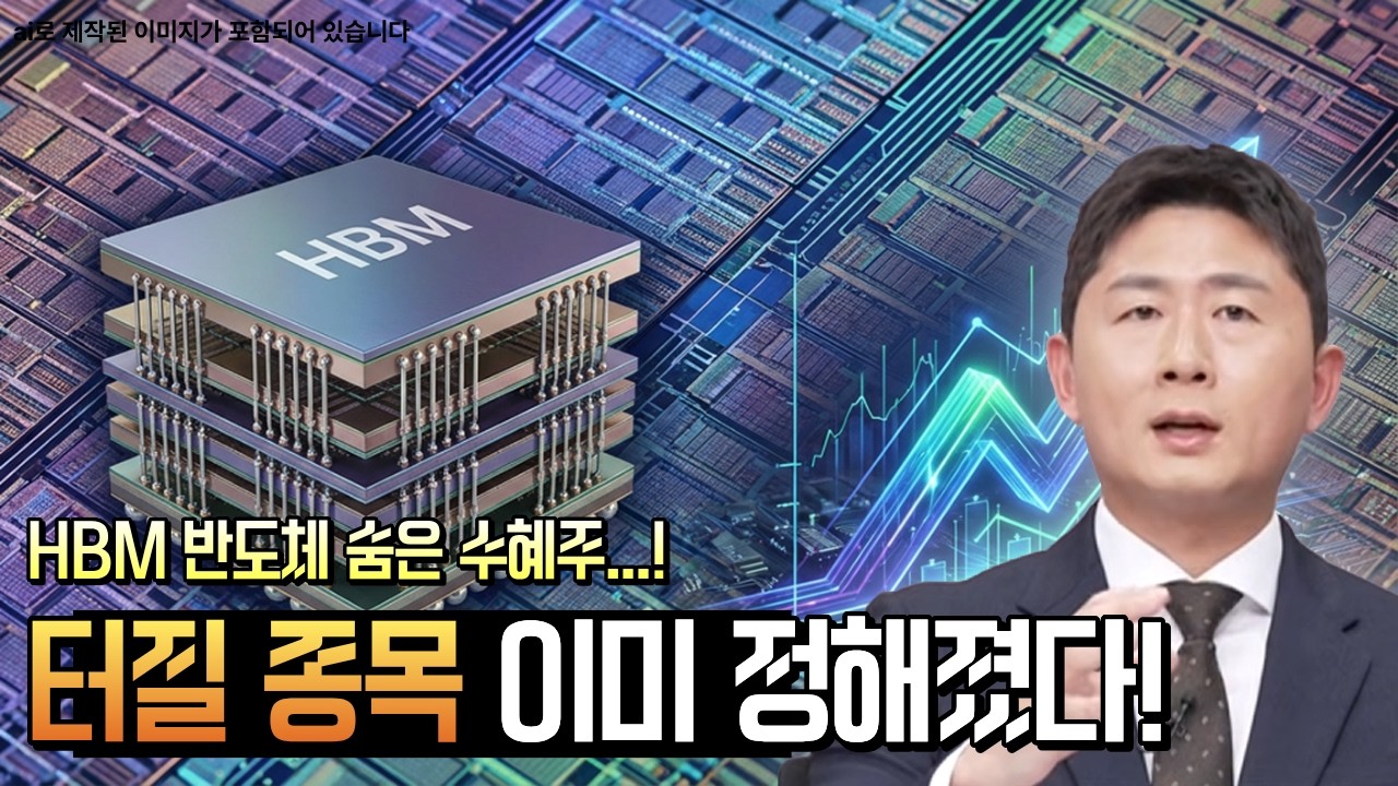 “HBM 수혜주 드디어 공개…  터질 가능성 높은 반도체 종목”