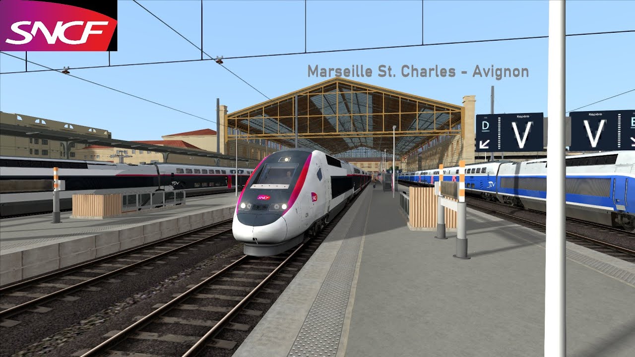 HIGHSPEED! TGV Marseille - Avignon Cabview /Train Simulator 2020