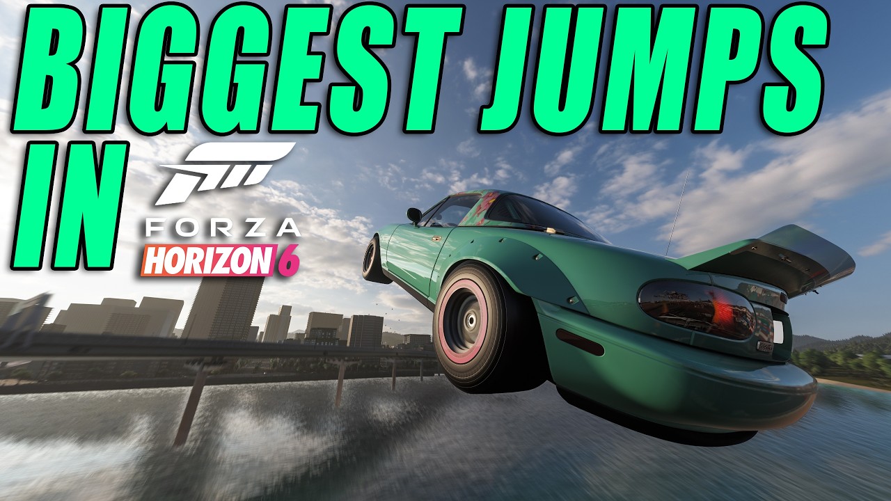 САМЫЕ БОЛЬШИЕ ПРЫЖКИ В FORZA HORIZON 6