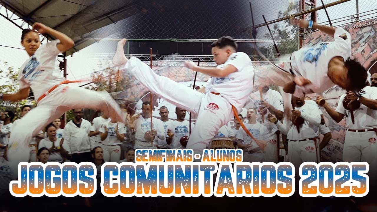 ABADÁ CAPOEIRA - JOGOS COMUNITÁRIOS 2025 -LARANJA/LARANJA&AZUL - SÃO BENTO DA ABADÁ - SEMIFINAIS