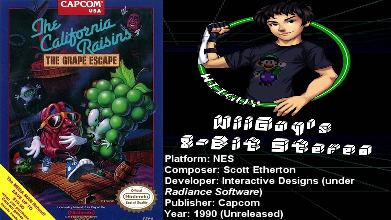 The California Raisins: The Grape Escape (NES) Soundtrack - 8BitStereo