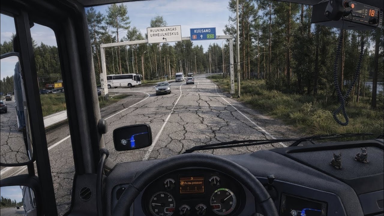 Euro Truck Simulator 2 – Ultra Realistic Graphics | POV Truck Driving