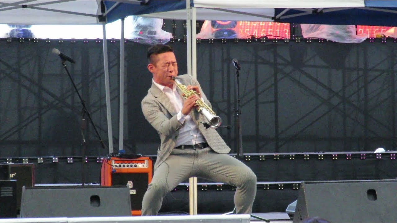 아모르파티  지리는 색소폰 연주 (Amor Fat i saxophone cover) 180915 [FanCam]