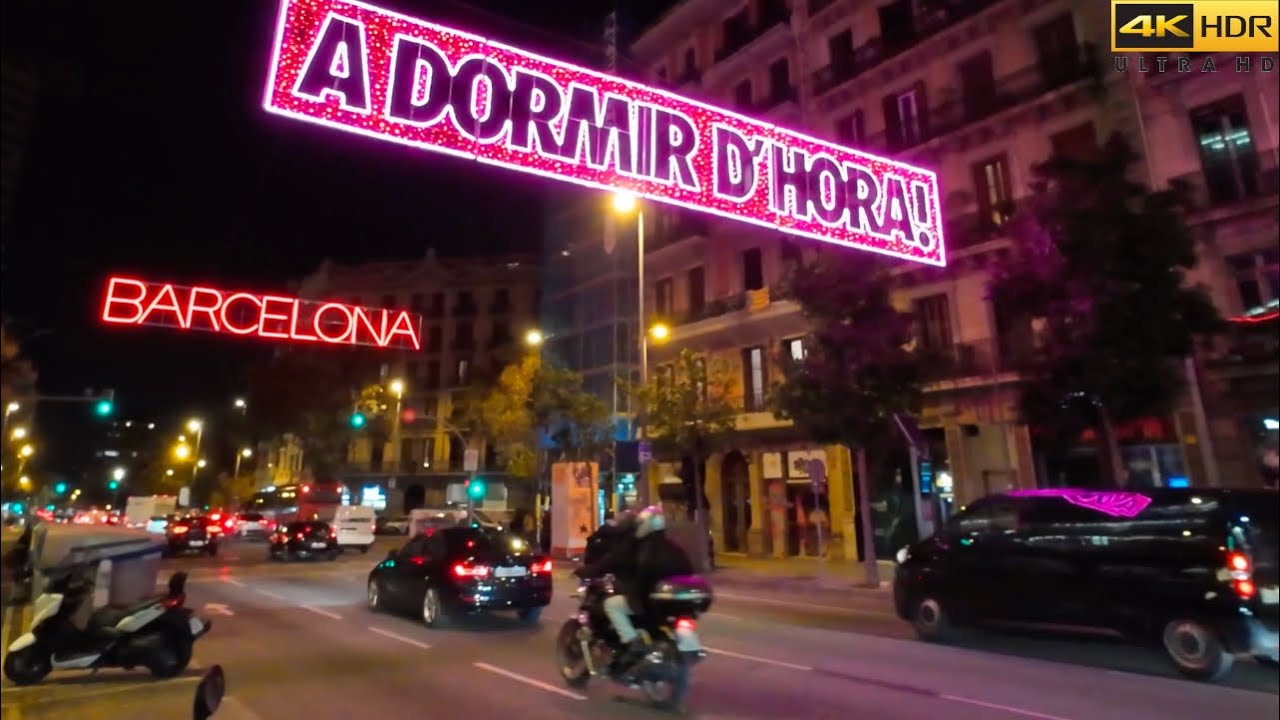 ✨ Barcelona Christmas Lights Letter ✨