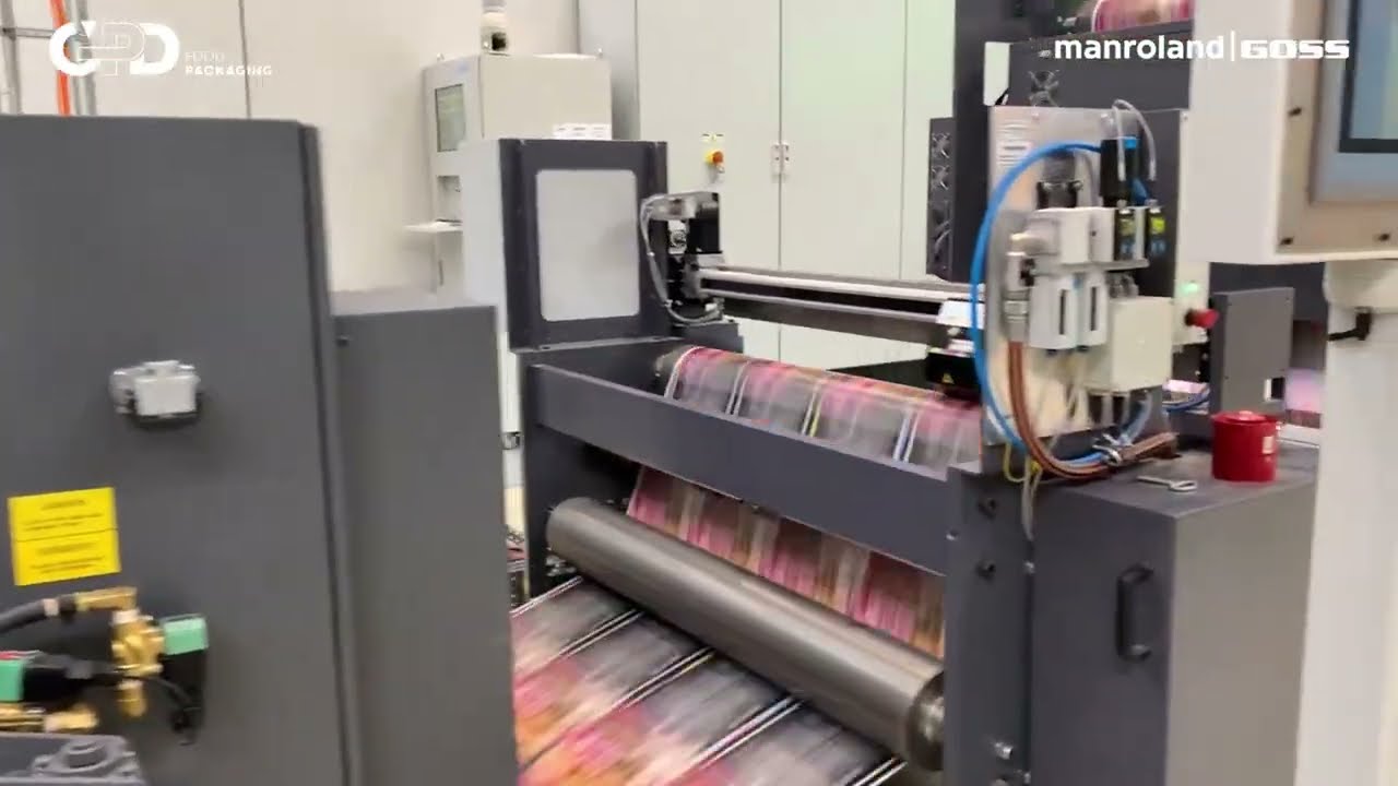 manroland Goss &ndash; VARIOMAN c:line speed test &ndash; April 2022
