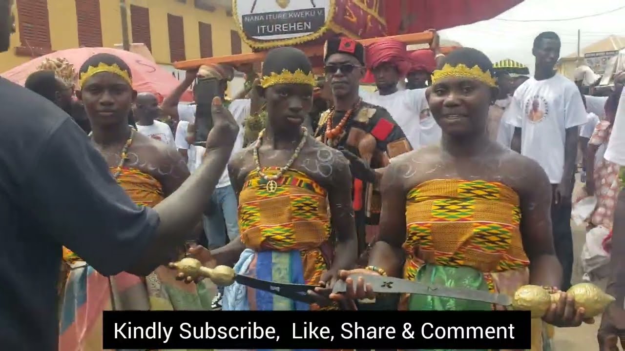 Elmina (Edina) Bakatue Festival 2024, Rich African Traditional Culture Displayed. This is Beautiful
