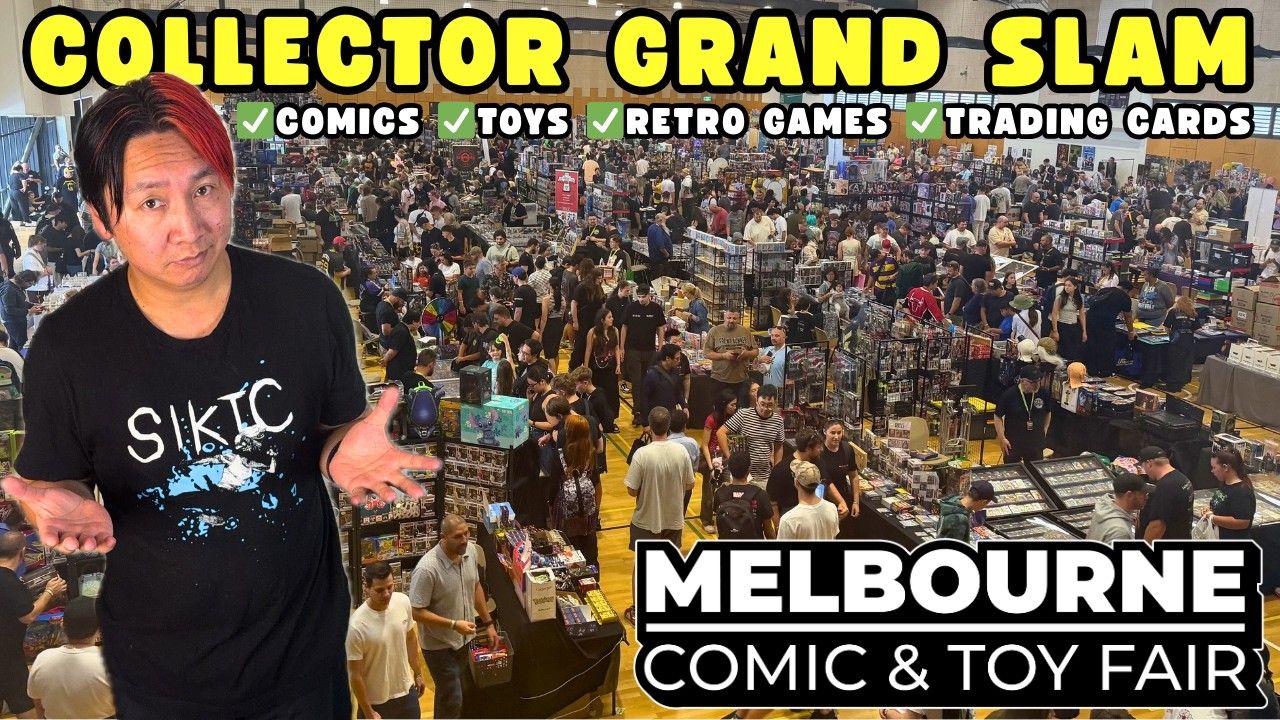 Я совершил настоящий коллекционный триумф на Мельбурнской выставке комиксов и игрушек.