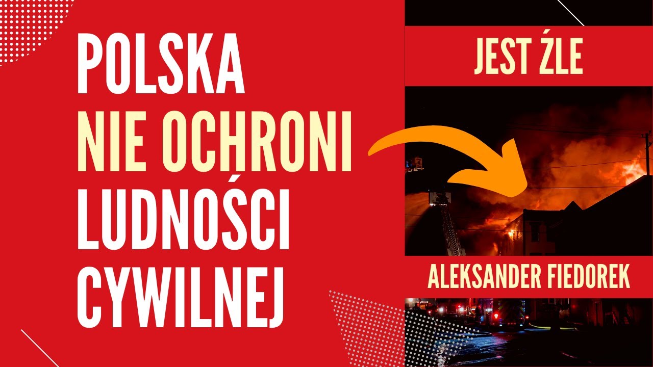 Polska nie ochroni ludności  w razie konfliktu | Aleksander Fiedorek o stanie obrony cywilnej