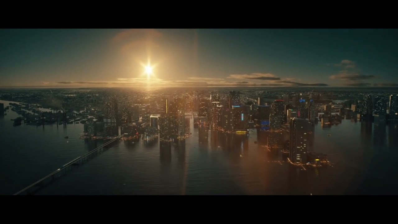 Reminiscence(2021) opening scene - The past can hunt a man.