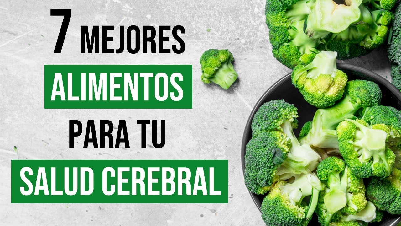 😮 Los 7 MEJORES ALIMENTOS para el CEREBRO 🍅🥦 &iexcl;&iexcl;Cambia tu alimentaci&oacute;n!! Dr. Domingo P&eacute;rez Le&oacute;n