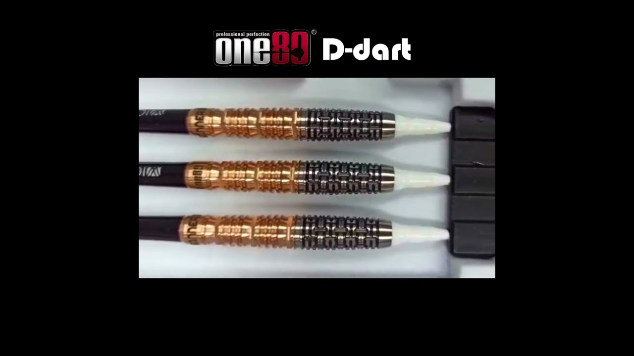 (D DART STORE) ONE80 SOFT TIP DART - 20G GUNNER 3 LOURENCE ILAGAN VHD 90% TUNGSTEN SOFT DARTS #ONE80